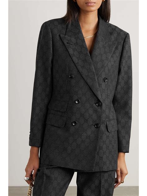 gucci fuzzy bear jacket|Gucci blazers for women.